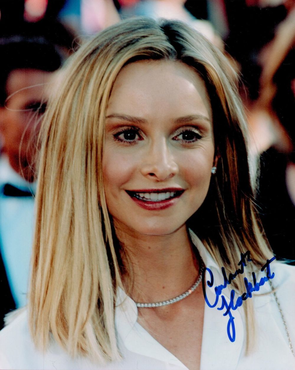 Lot 51: Calista Flockhart signed 10x8 colour photo. Calista Kay...