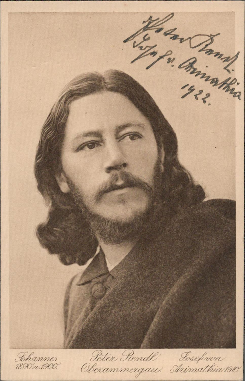 Lot 87: Peter Rendle Signed Vintage Black and White postcard...
