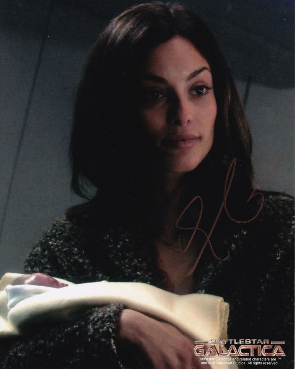 Lot 125: Super Sale! Battlestar Galactica Erica Cerra hand signed...