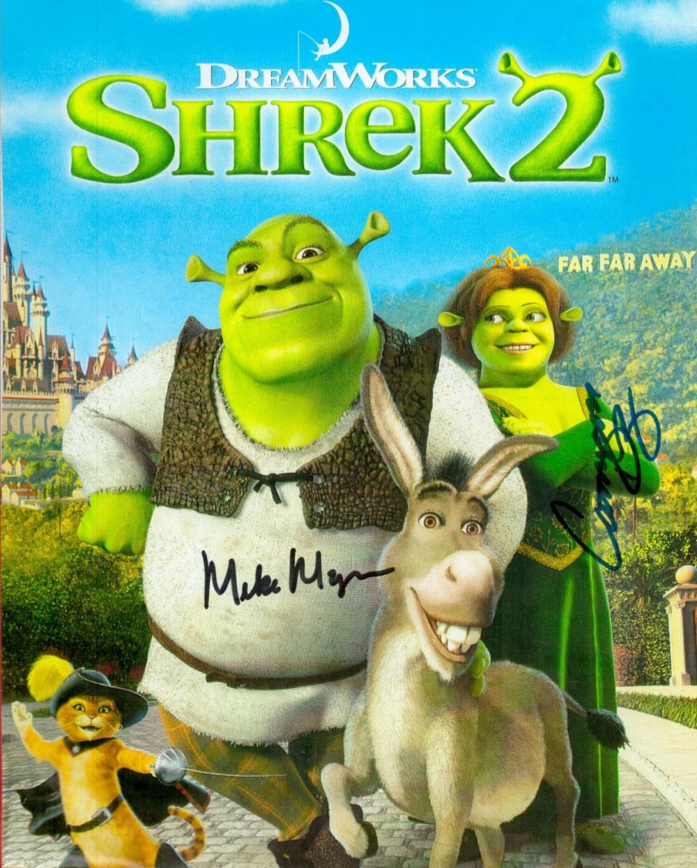 Lot 247: Mike Myers and Cameron Diaz Signed 10 x...