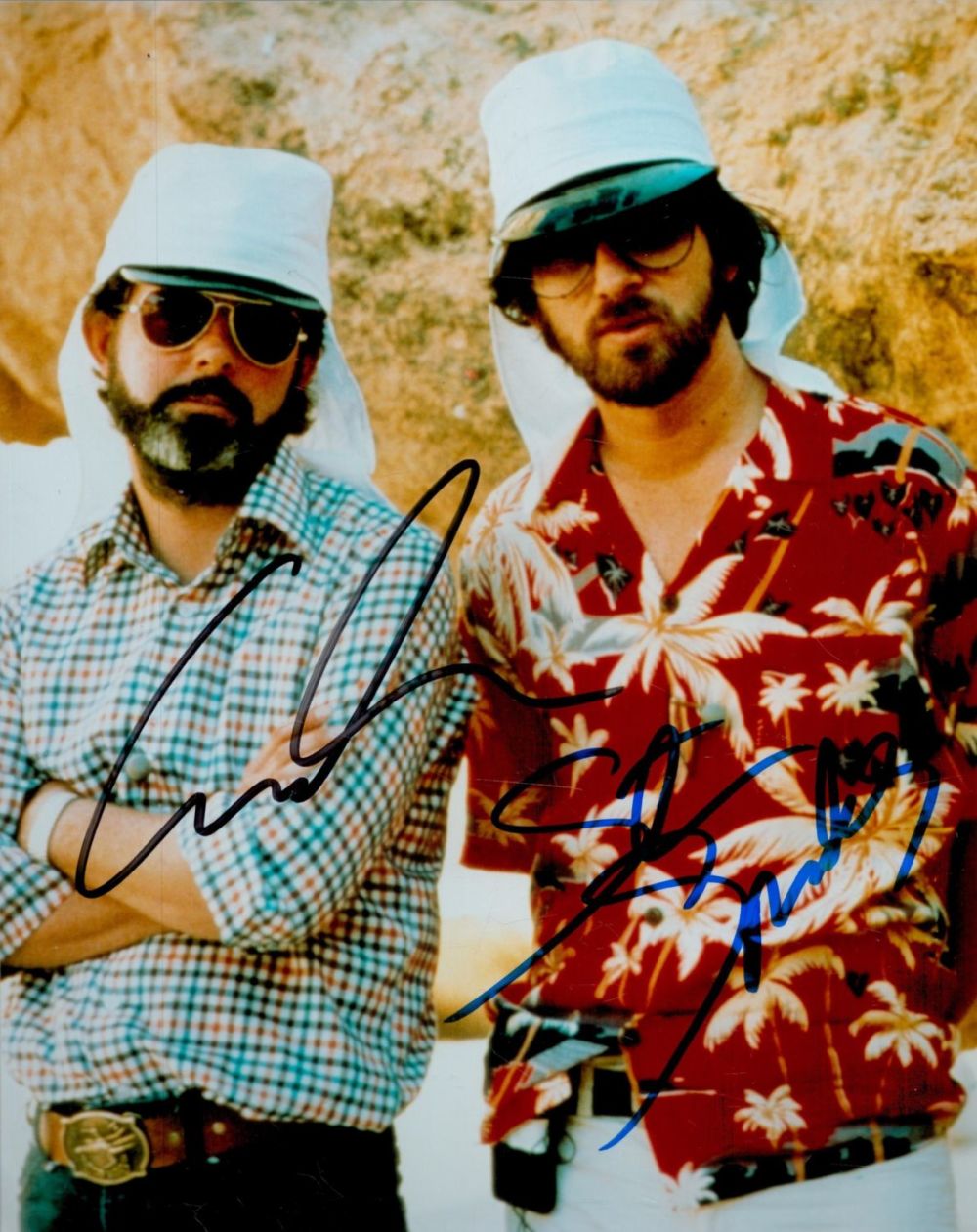 Lot 254: Steven Spielberg and George Lucas Signed 10 x...