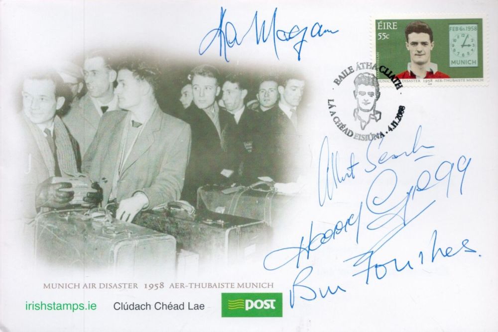 Lot 270: Football. Munich Air Disaster Survivors Albert Scanlon, Harry...