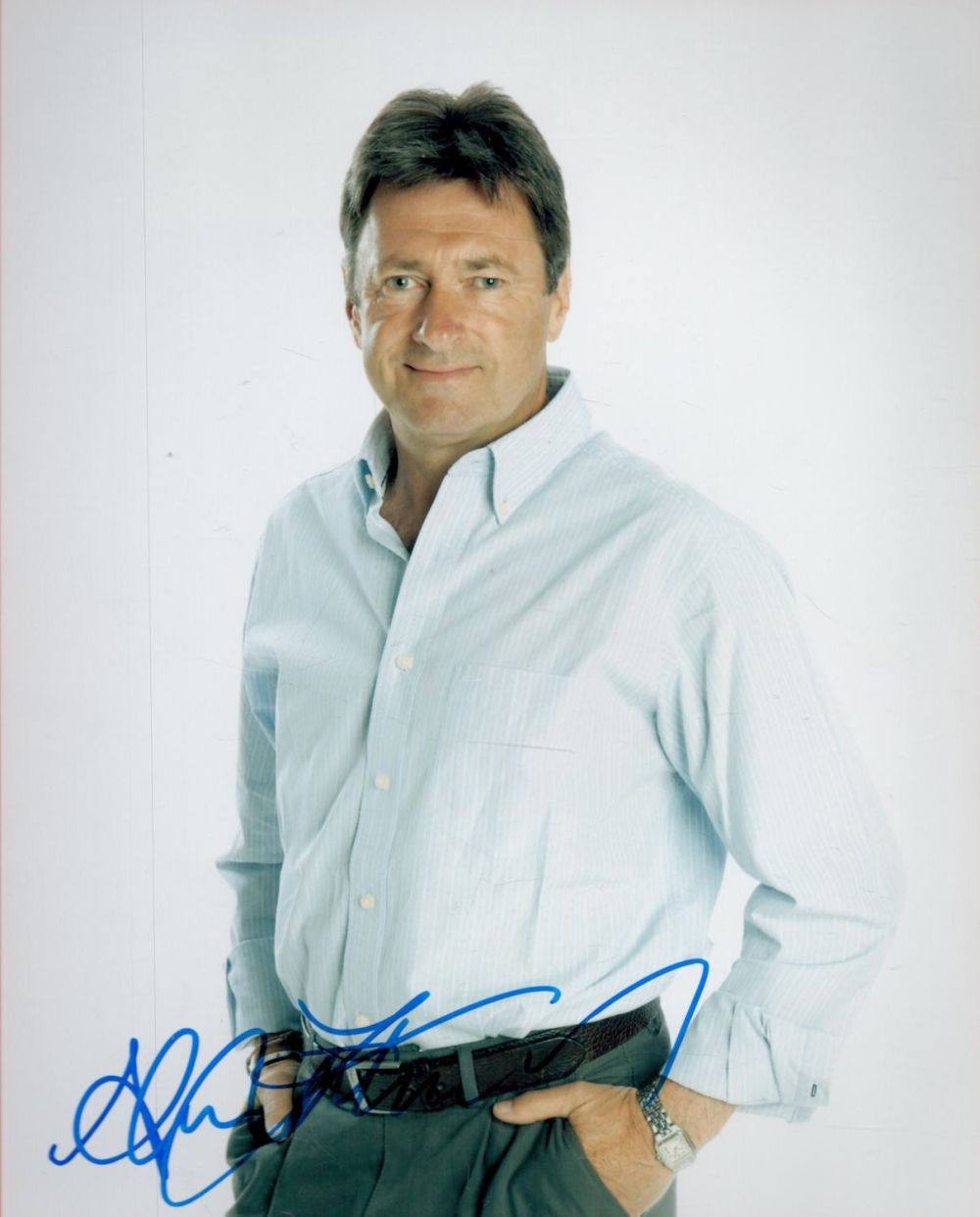 Lot 282: Alan Titchmarsh Signed 10 x 8 inch Colour...
