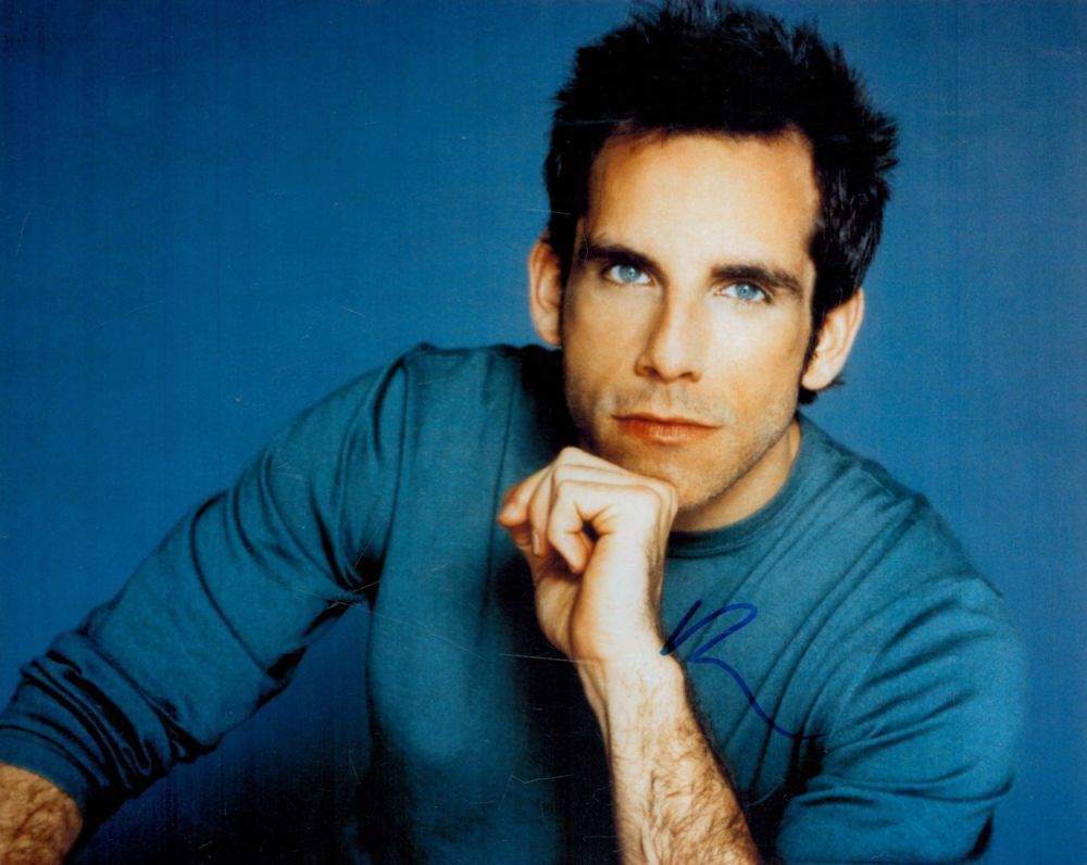 Lot 285: Ben Stiller Signed 10 x 8 inch Colour...
