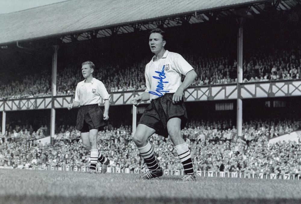 Lot 316: Autographed George Cohen 12 X 8 Photo: B/W,...