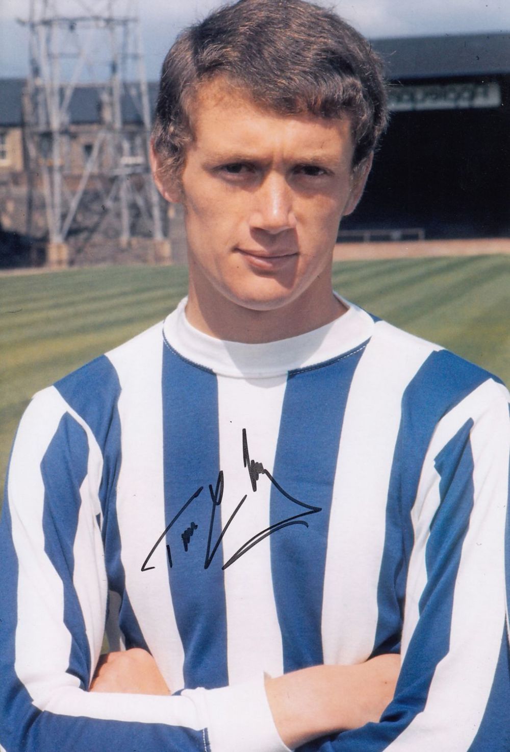Lot 321: Autographed Trevor Cherry 12 X 8 Photo: Col,...