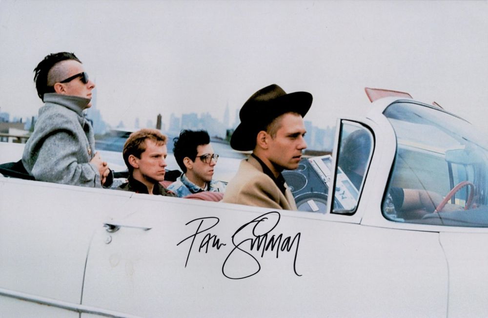 Lot 355: Paul Simonon Signed Colour Photo Approx. 12 x...
