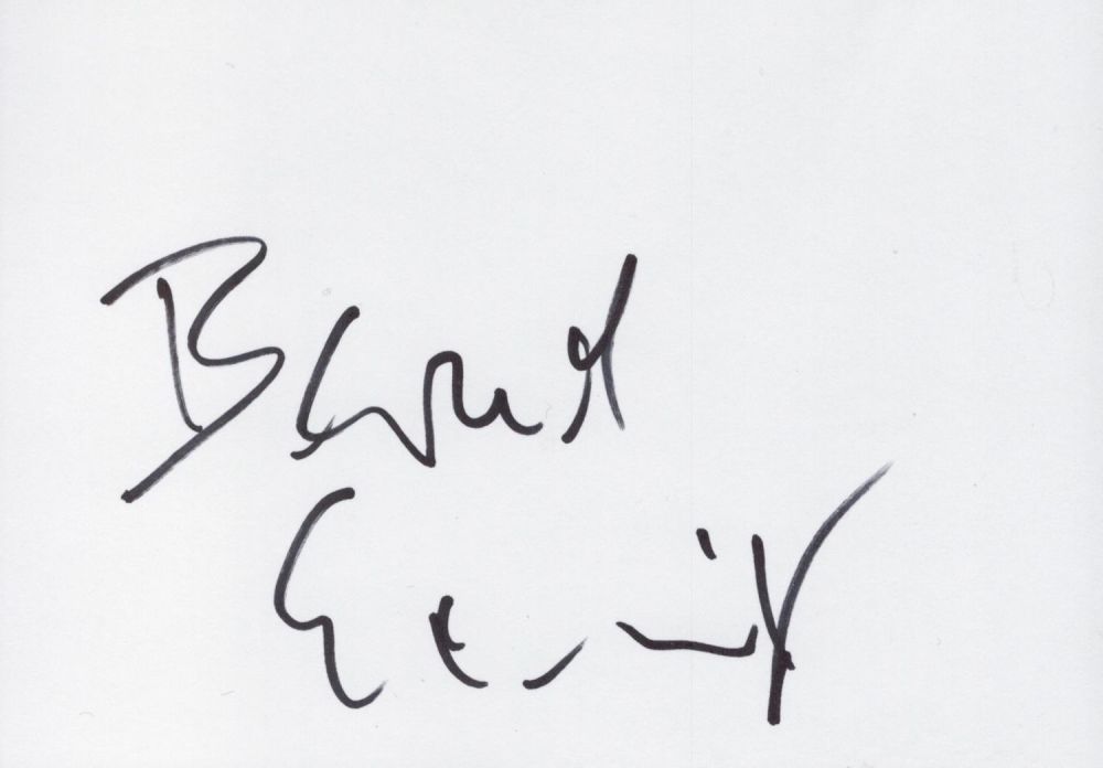 Lot 390: Bernd Eichinger Signed Autograph, German Film Producer, Approx....
