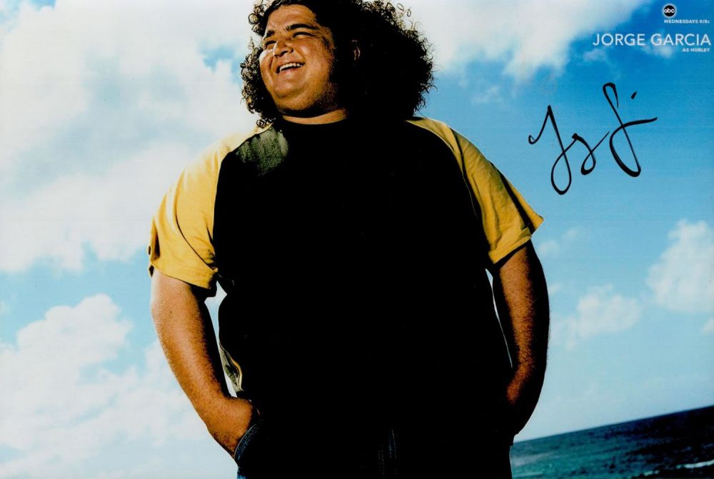 Lot 394: Jorge Garcia Signed Colour Photo, American Actor and...