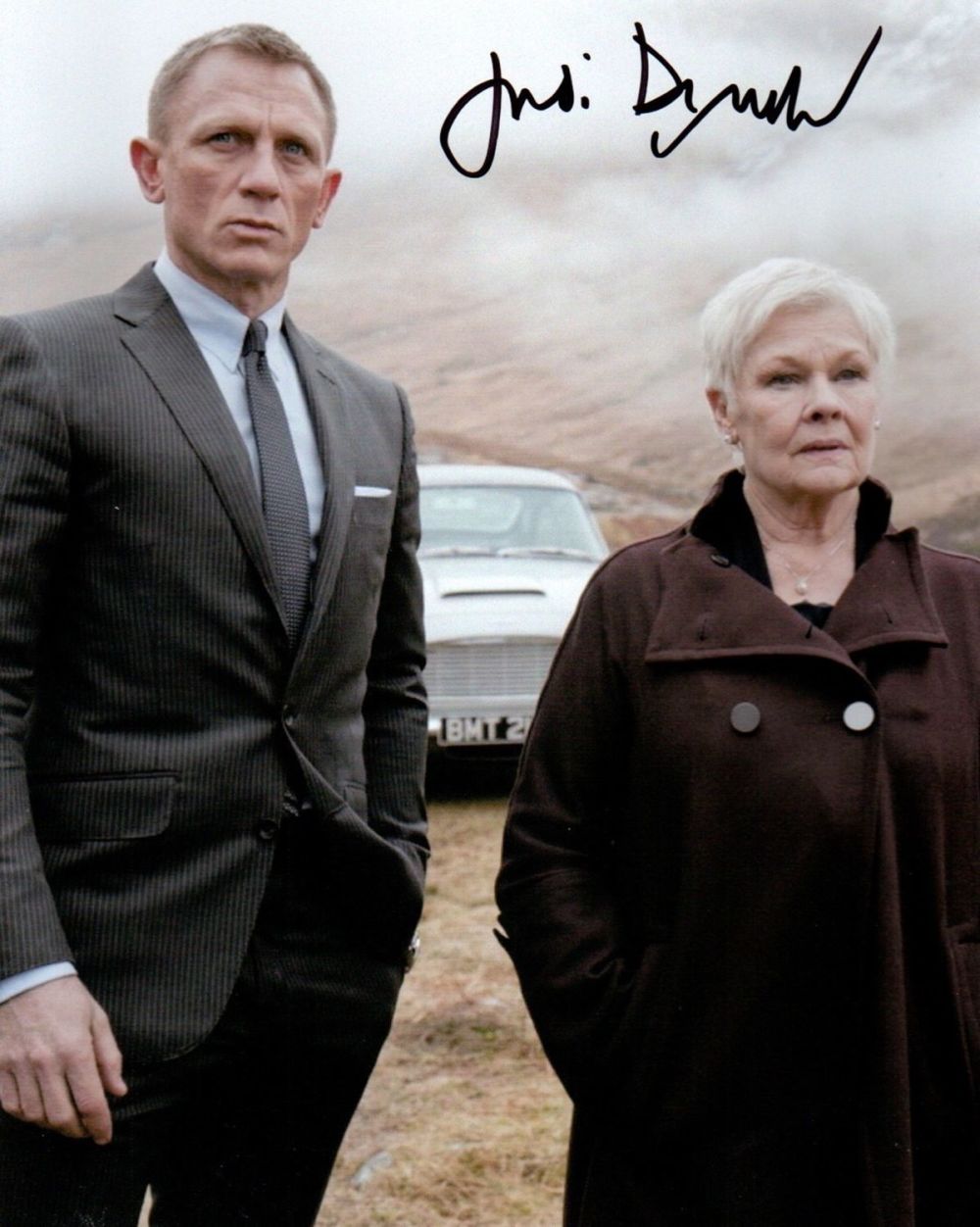 Lot 415: James Bond - Dame Judi Dench. 10x8 picture...