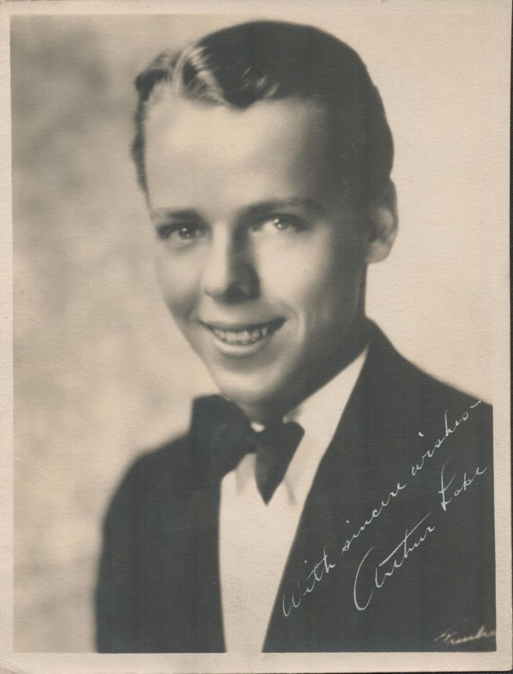 Lot 436: American Actor Arthur Lake Signed 8 x 6...