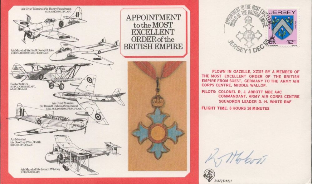 Lot 476: Colonel R. J. Abbott MBE AAC Signed The...