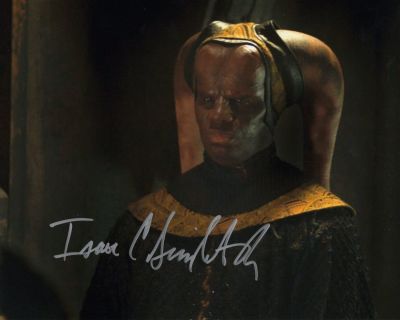 Star Wars The Mandalorian 8x10 photo signed by actor Isaac C Singleton Jr who played a Twi'lek