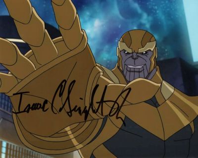 Avengers Assemble 8x10 photo signed by actor Isaac C Singleton. Good condition. All autographs