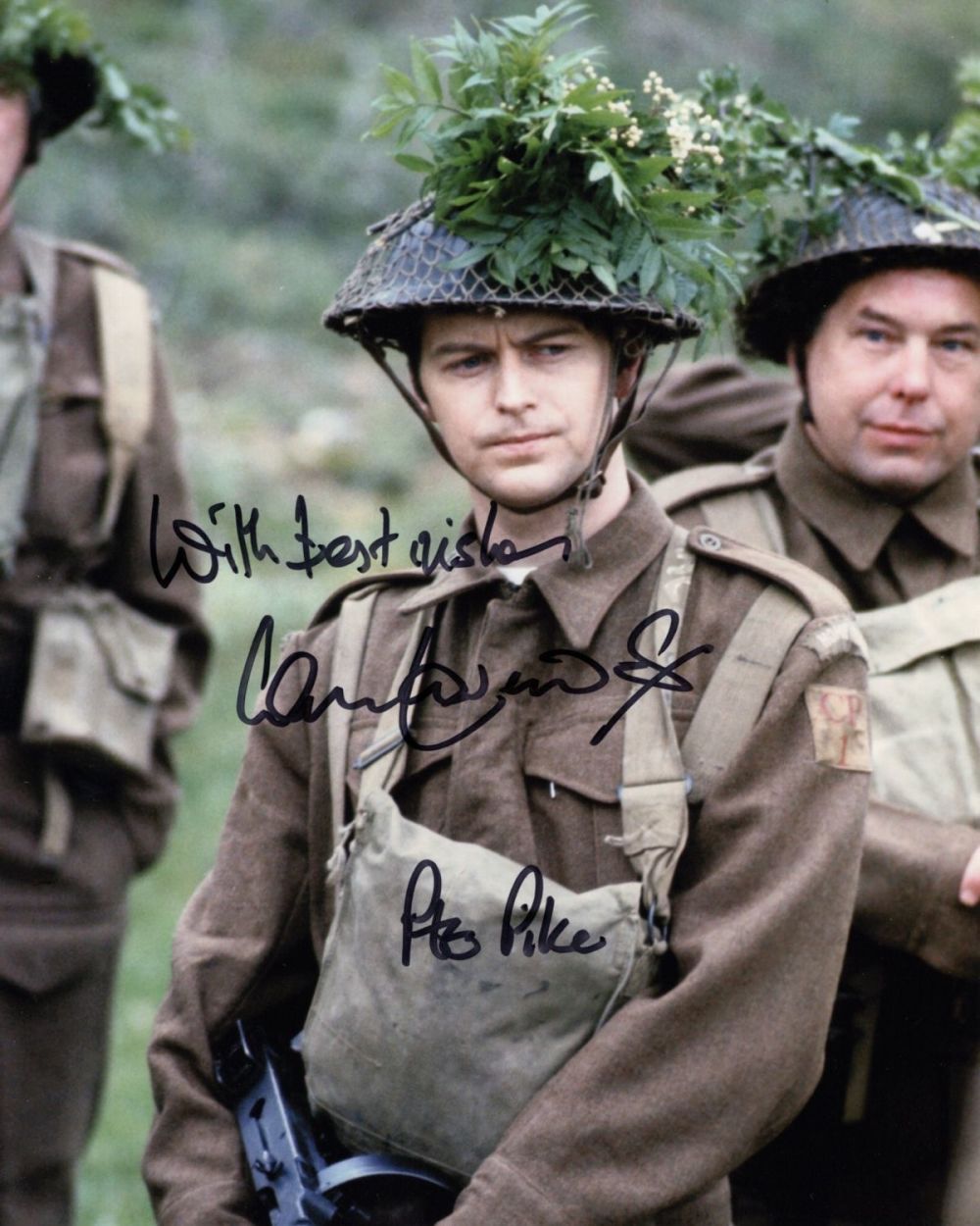 Dad's Army comedy series 8x10 photo signed by Private Pike actor Ian Lavender. Good condition. 