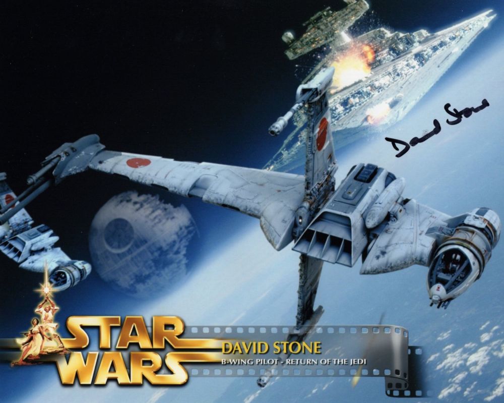 Lot 665: Star Wars Return of the Jedi photo signed...