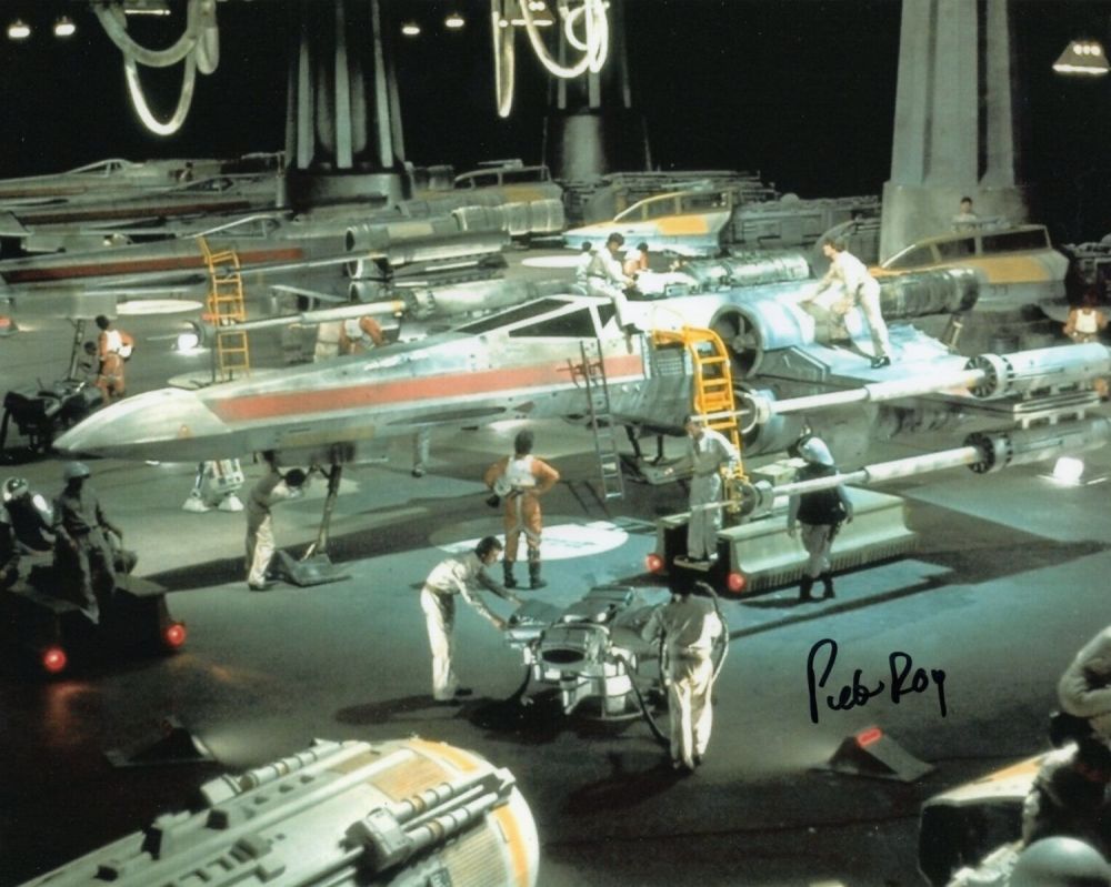 Lot 692: Star Wars A New Hope 8x10 photo signed...