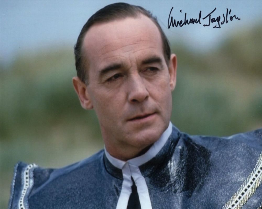 Lot 711: Doctor Who 8x10 photo signed by actor Michael...