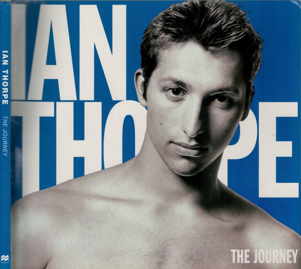 Lot 145: Ian Thorpe signed The Journey (autobiography, copiously illustrated...