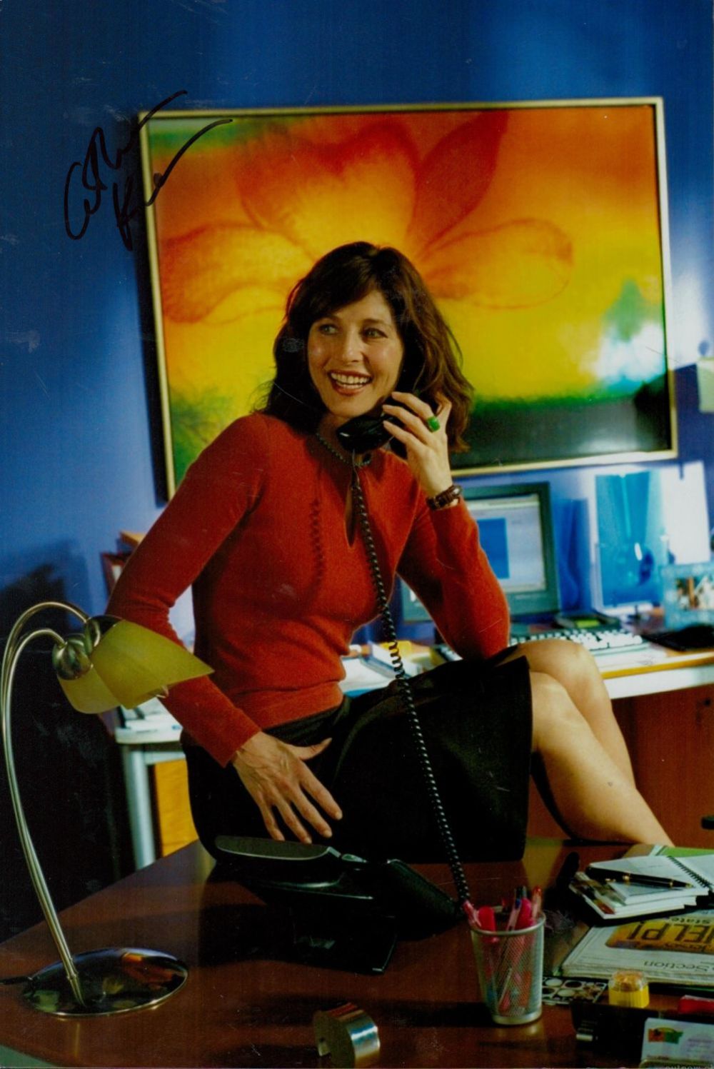 Lot 91: Catherine Keener signed 12x8 colour photo. Good condition....
