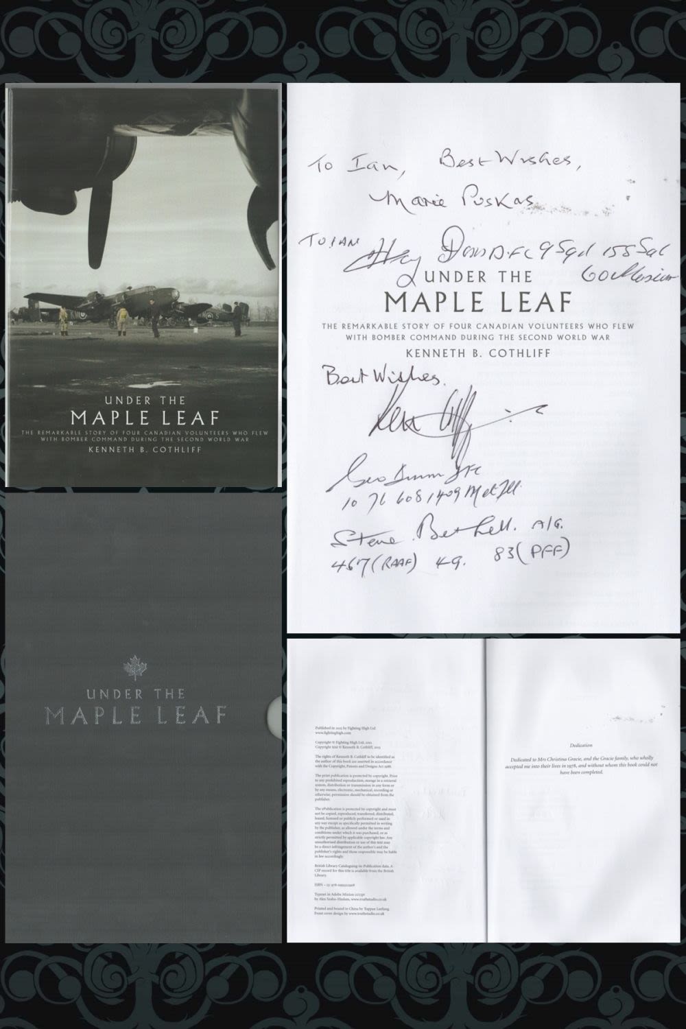 Lot 137: Multi Signed 1st Edition Hardback Book Titled Under...