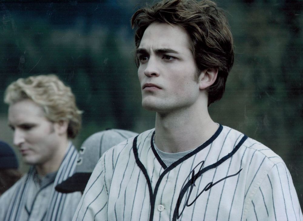 Lot 248: Robert Pattinson signed 10x8 colour photo. Good condition....