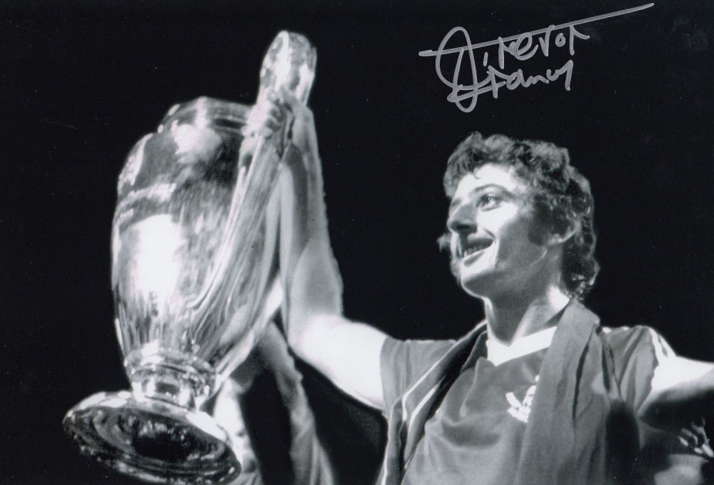 Lot 267: Autographed TREVOR FRANCIS 12 x 8 photo: B/W,...
