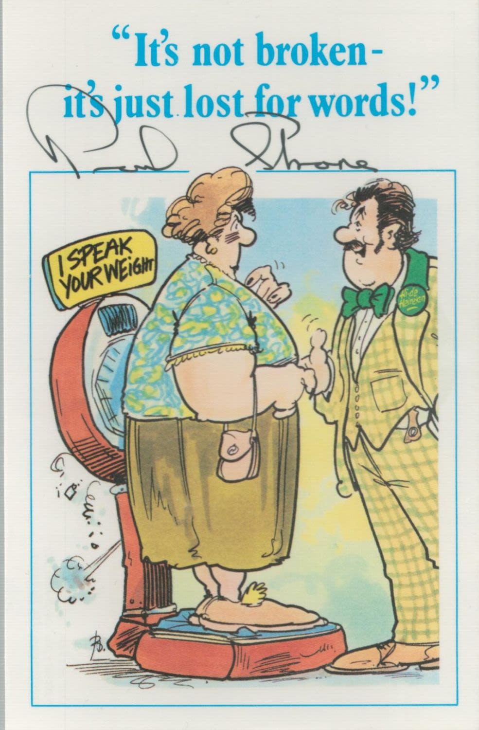 Lot 319: Paul Shane Signed Colour Postcard English Comedian and...