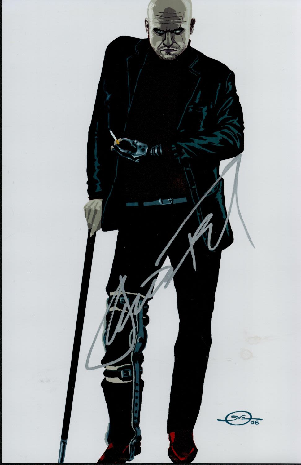 Lot 340: Bernd Eichinger Signed Autograph German Film producer Approx....