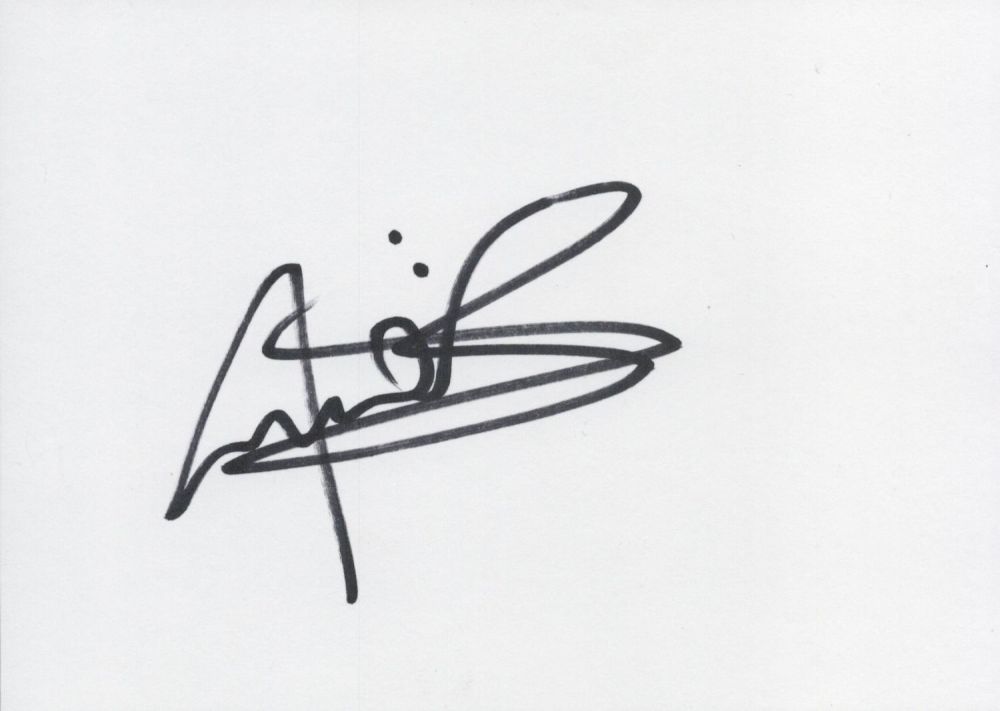 Lot 357: Mario Barth Signed Autograph German Comedian Approx Size...