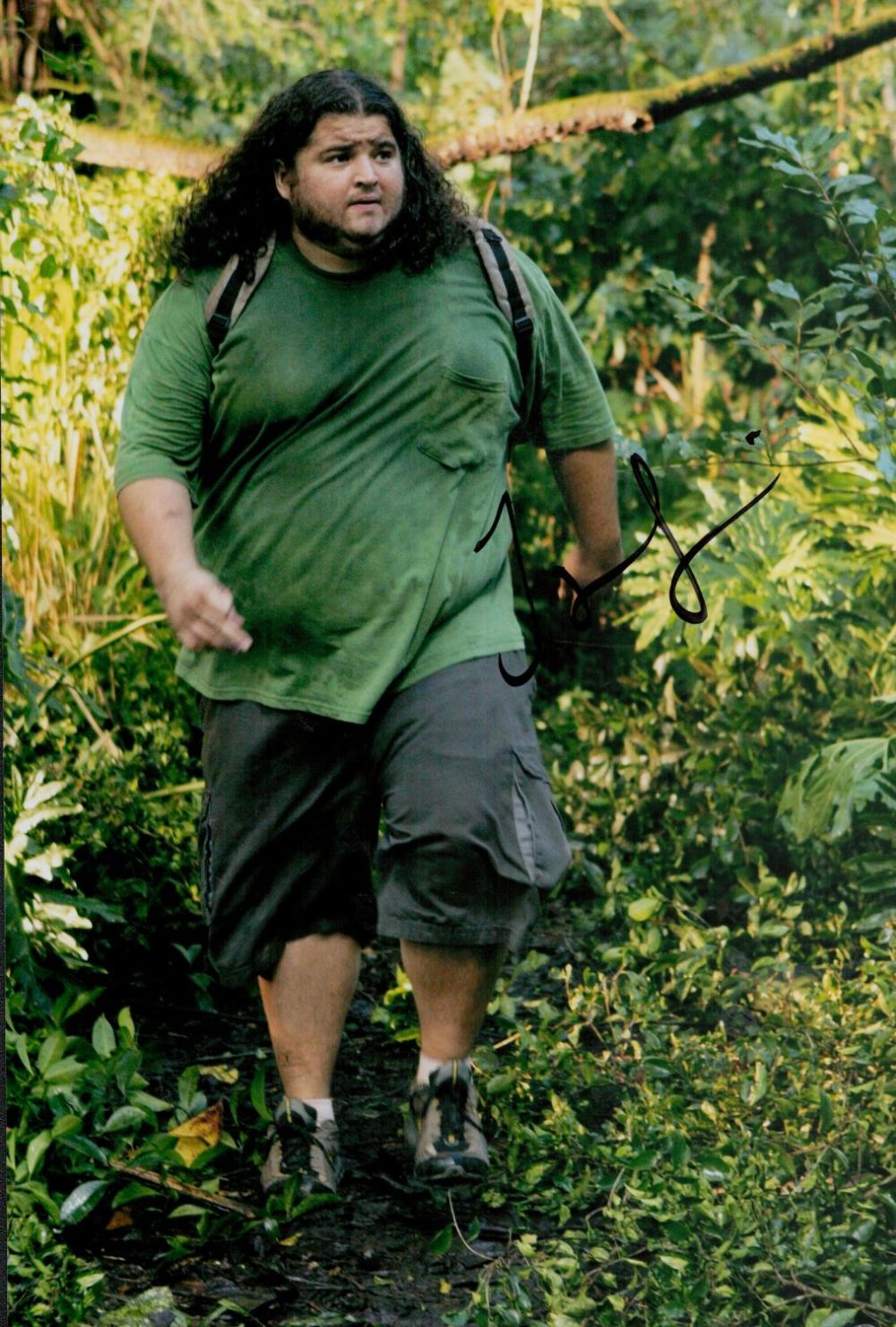Lot 359: Jorge Garcia Signed Colour Photo American Actor, Comedian...