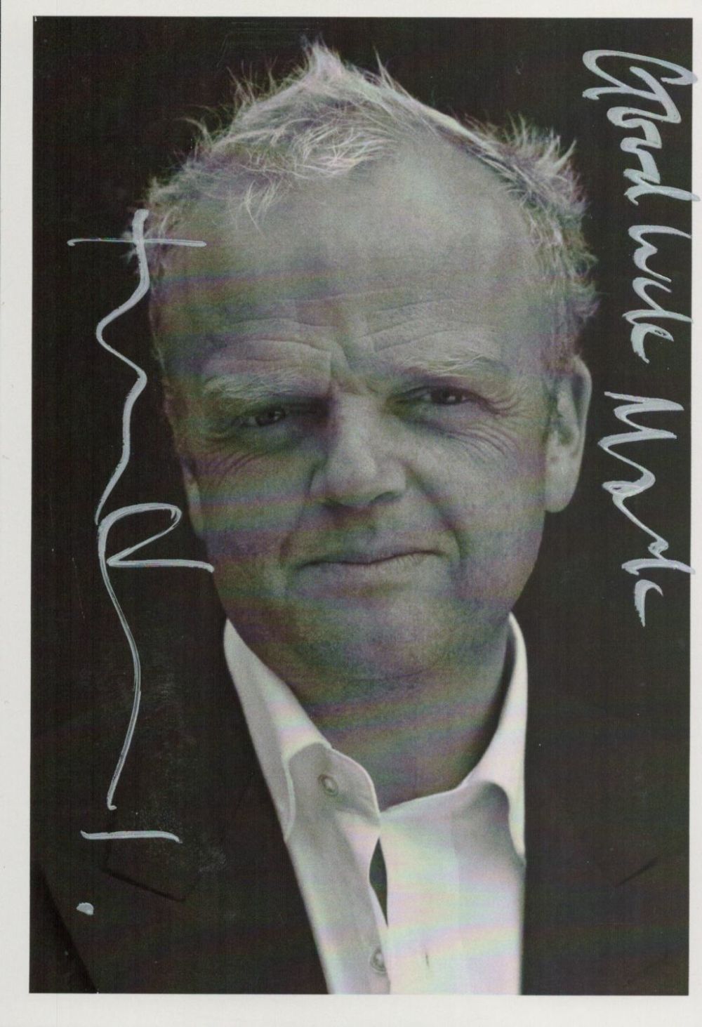 Lot 367: Toby Jones Black and White Photo Actor Approx...