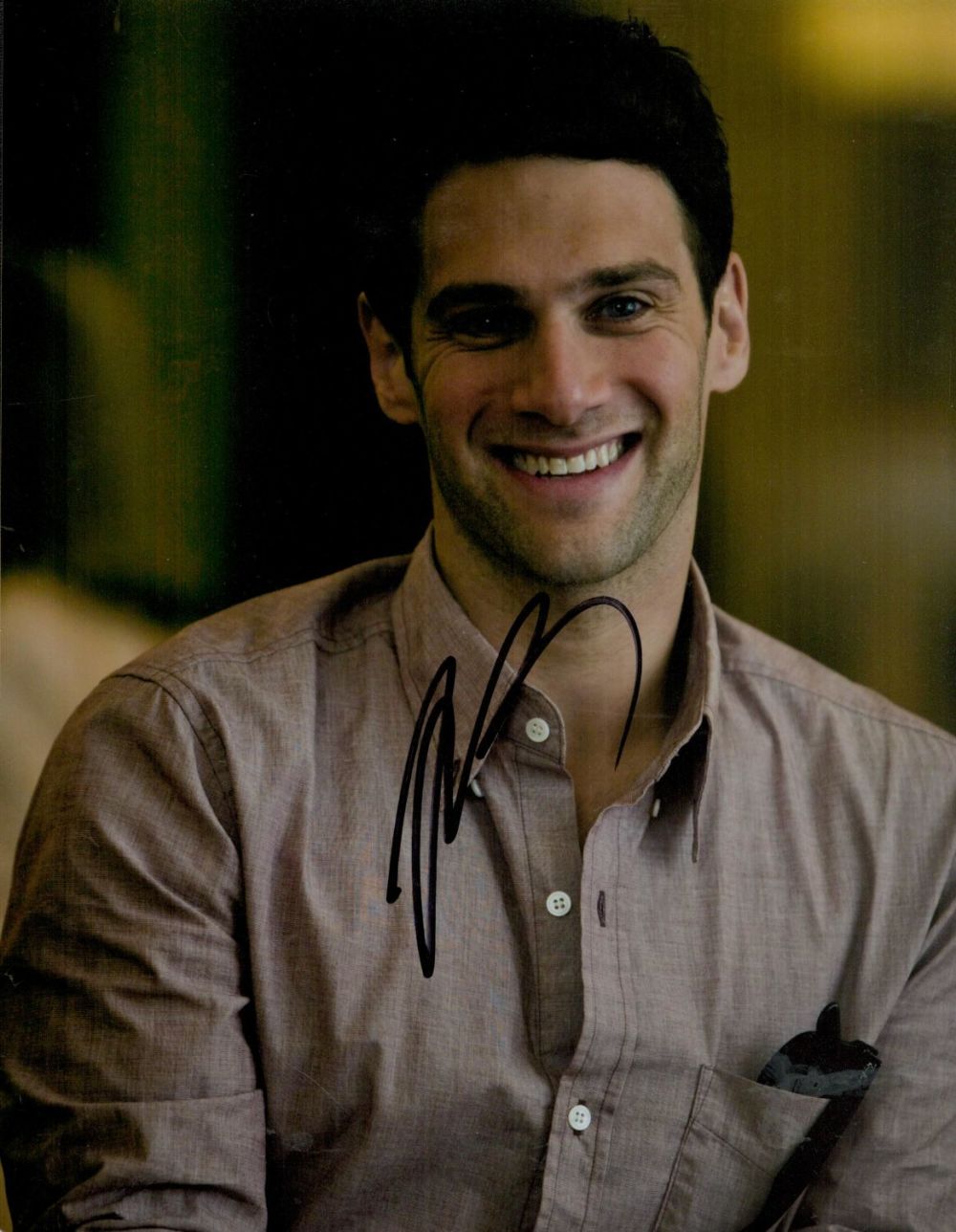 Lot 427: Justin Bartha Signed Colour Photo Approx Size 8...