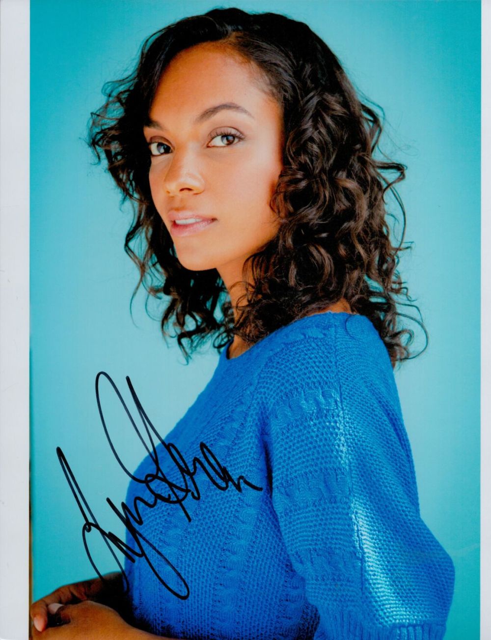 Lot 432: Lyndie Greenwood Signed Colour Photo Approx Size 8...