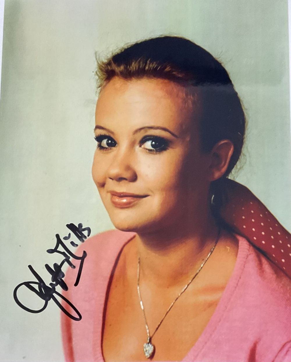 Lot 444: Hayley Mills Signed Colour Photo Approx Size 8...