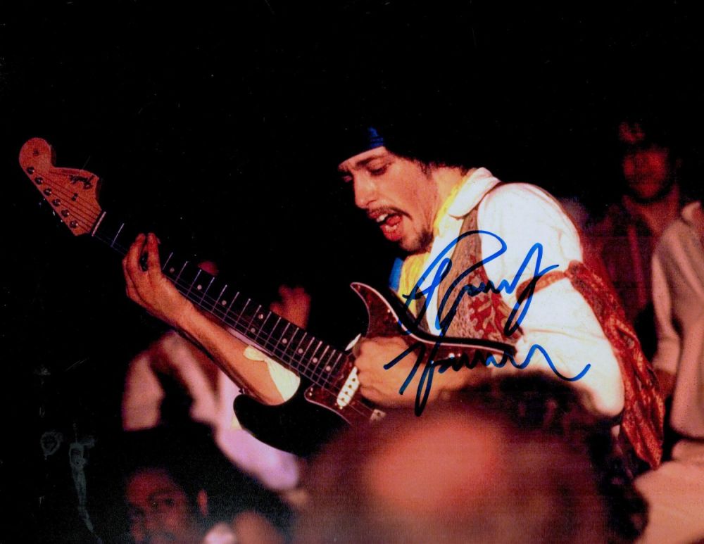 Lot 458: Randy Hansen Signed Colour Photo Approx Size 8...