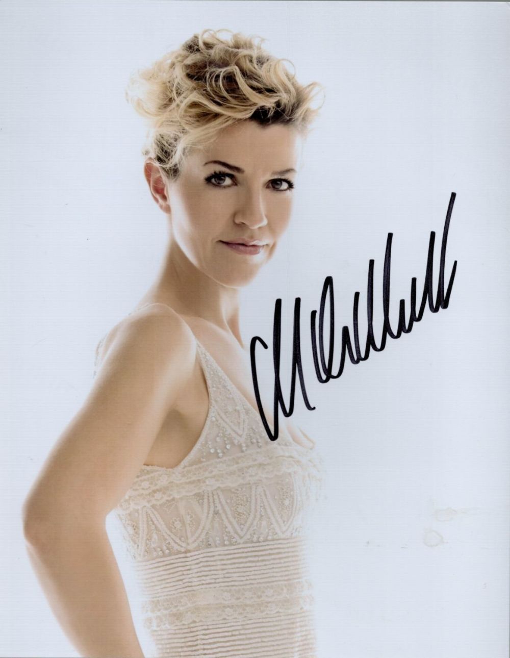 Lot 466: Anne-Sophie Mutter Signed Colour Photo German Violinist Approx...