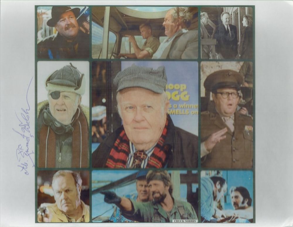 Lot 491: Michael Emmet Walsh Signed Colour Photo American Actor...