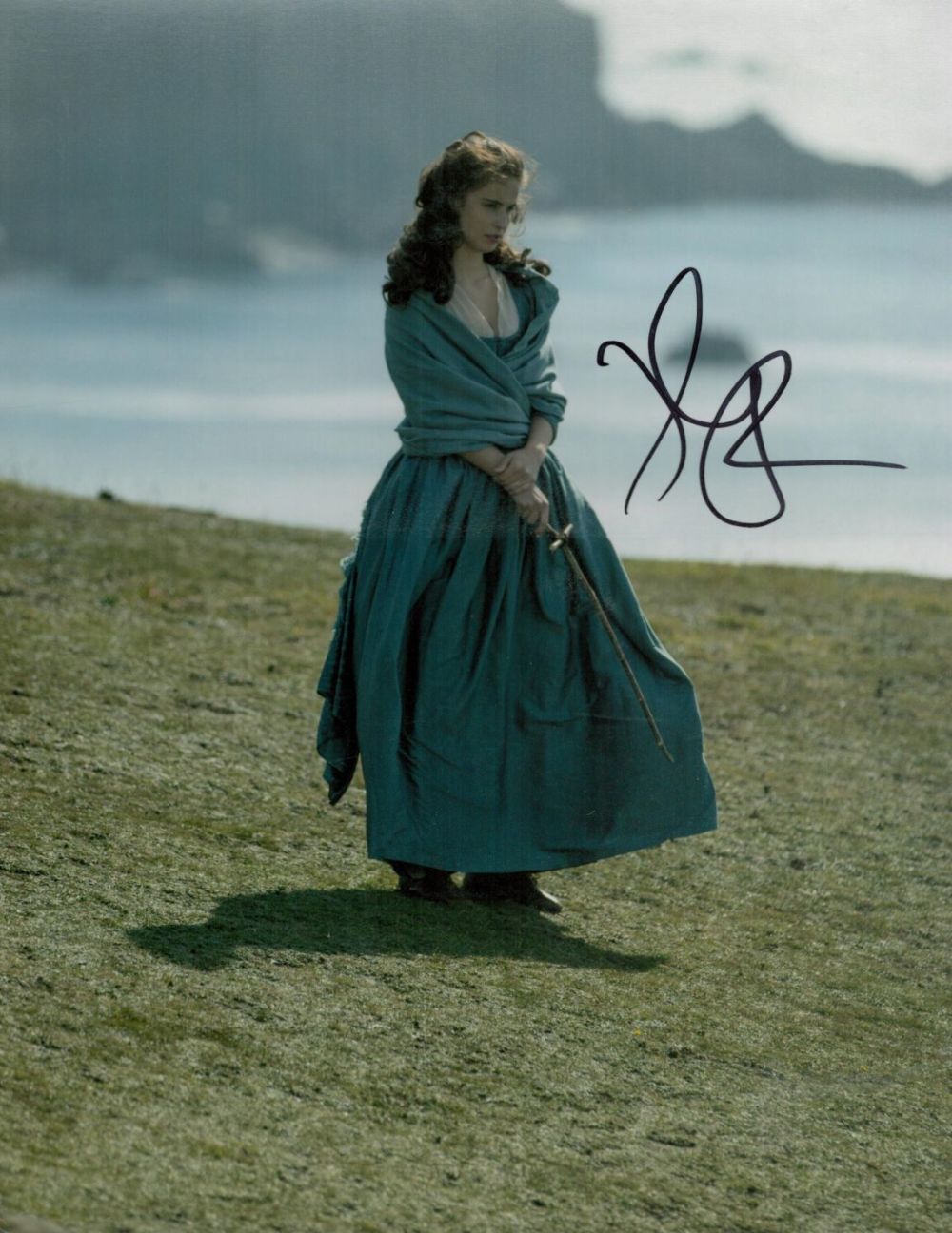 Lot 510: Heida Reed Signed Colour Photo Icelandic Actress Approx...