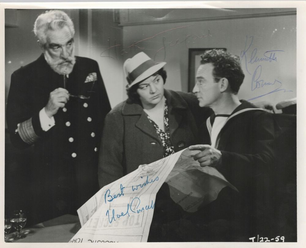 Lot 558: Watch Your Stern (1960), a signed 10x8 film...