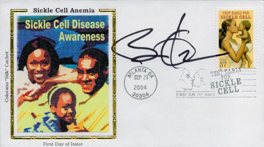 Lot 623: Barack Obama signed FDC. Good condition. All autographed...