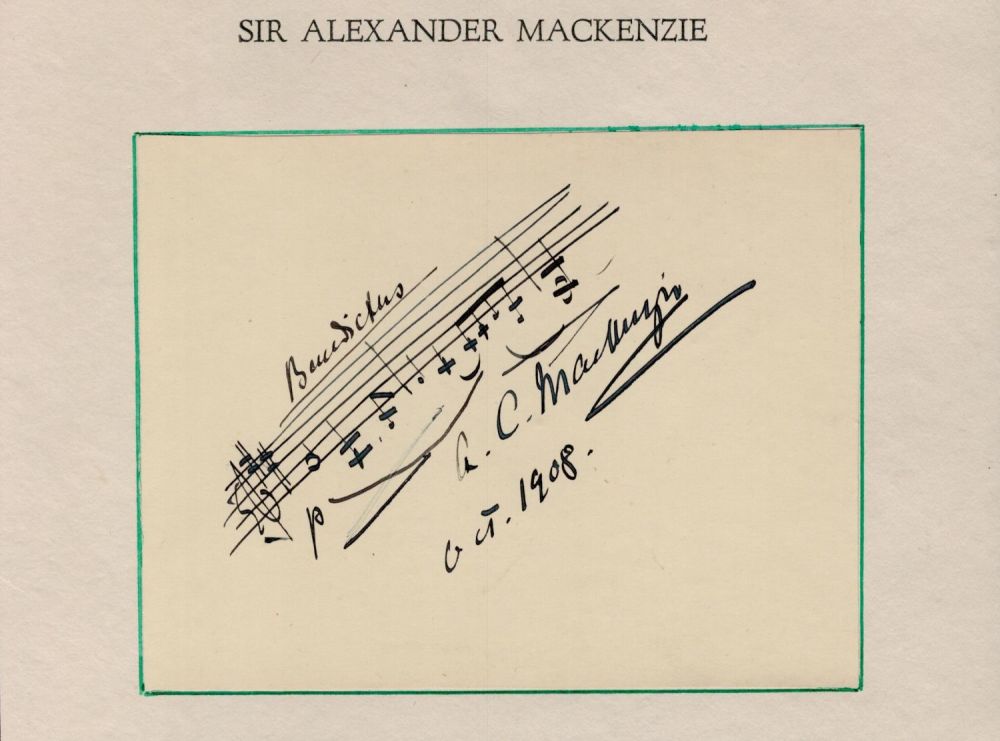 Lot 627: Alexander Mackenzie signed AMQS. Good condition. All autographed...