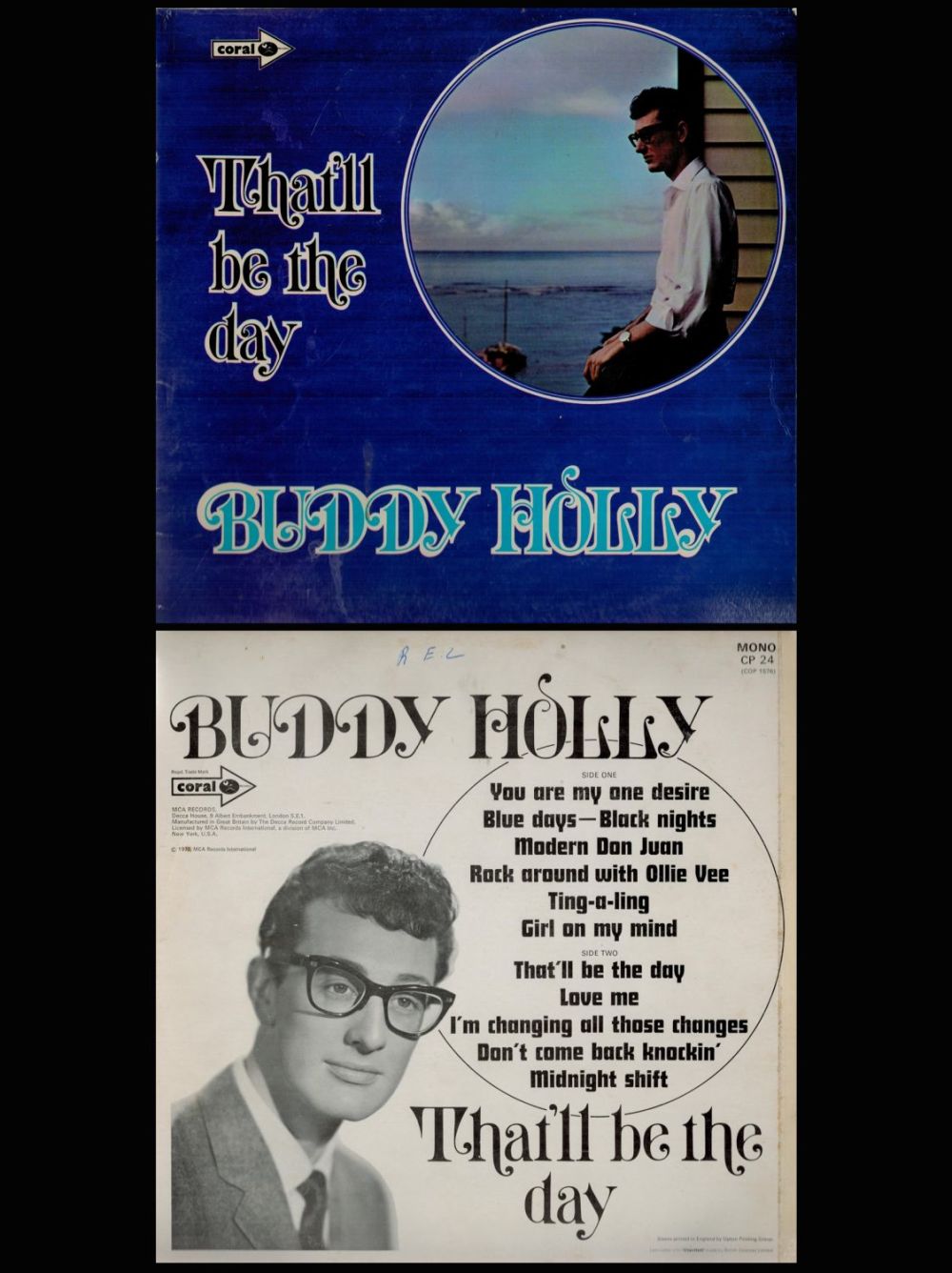 Lot 639: Buddy Holly - That'll be the day 33rpm...