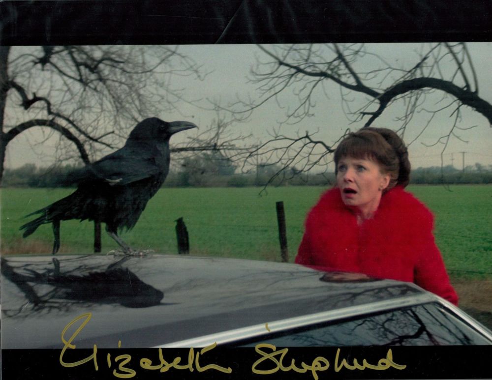 Lot 672: Elizabeth Shepherd signed 10x8IN colour photo. Good condition....