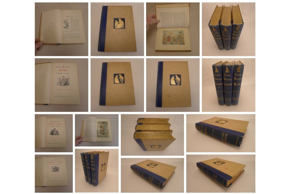 Lot 680: The Comic History of England (with) The Comic...