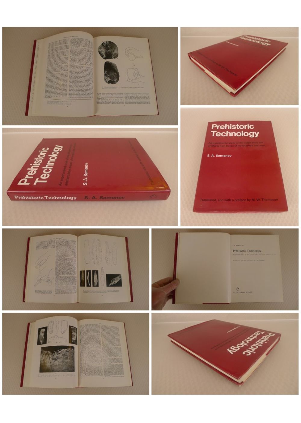 Lot 705: S44 Prehistoric Technology by S A Semenov -...