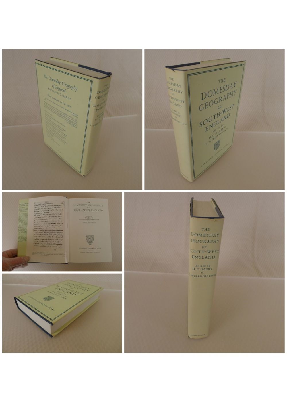 Lot 707: The Domesday Geography of South-West England Edited by...