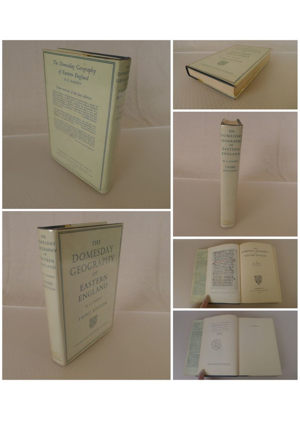 Lot 710: The Domesday Geography of Eastern England by H...