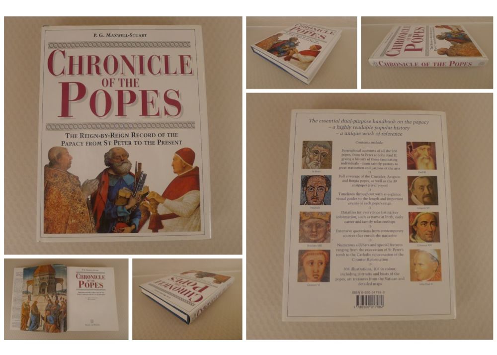 Lot 712: Chronicle of The Popes by P G Maxwell-Stuart...