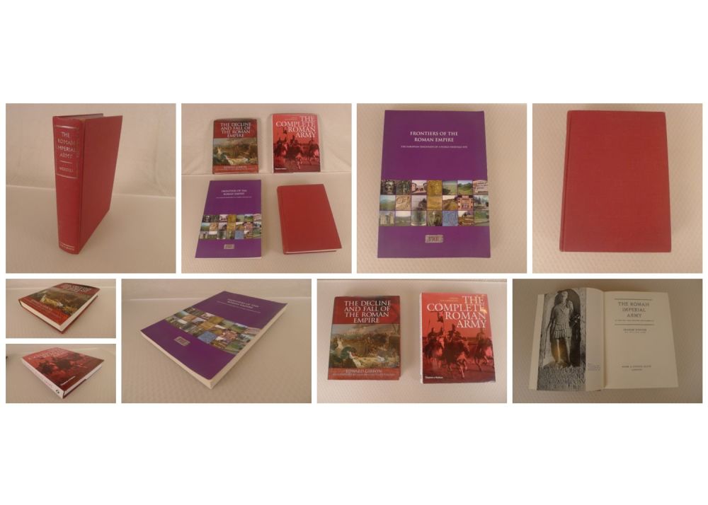 Lot 715: 4 x Roman history books comprising The Complete...